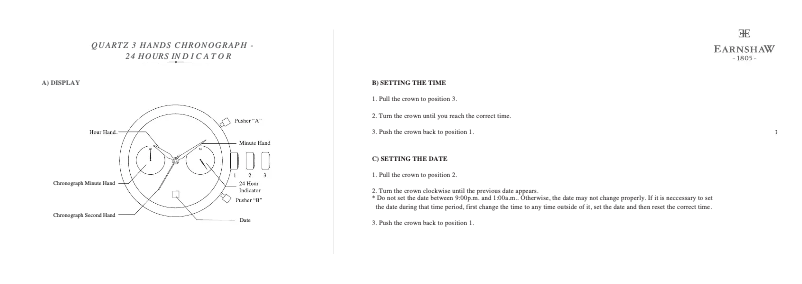 First page image of the manual for Longitude ES-8058-05