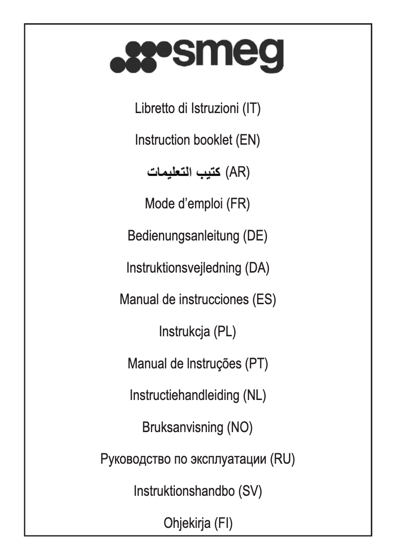 First page image of the manual for KCL900POE