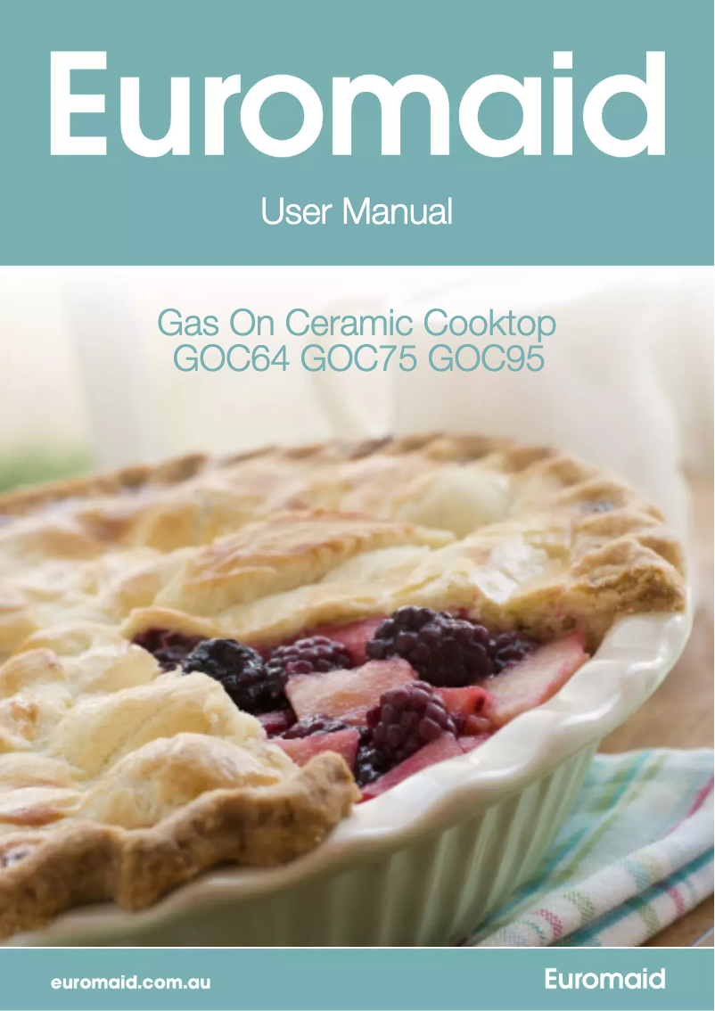 Page 1 of the manual User Manual Euromaid GOC64