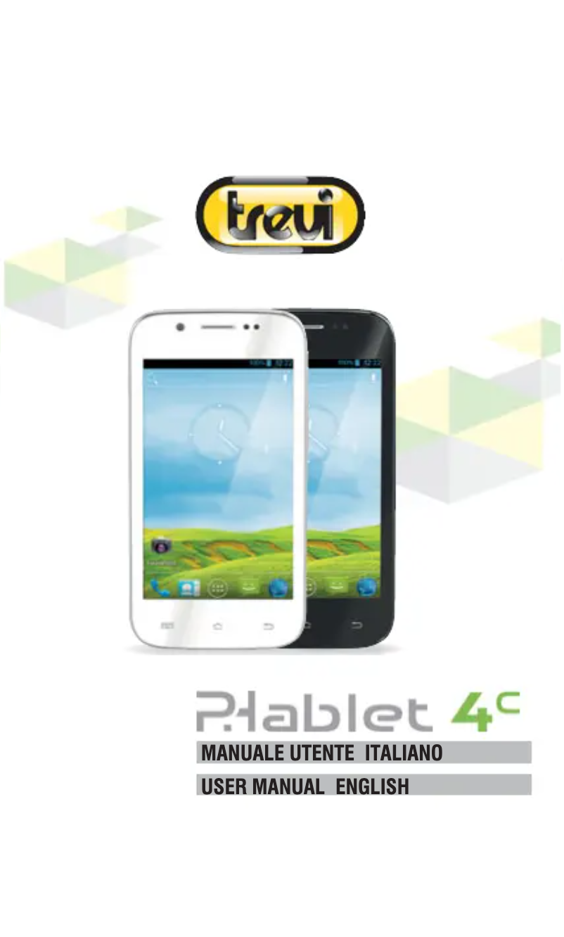 Page 1 of the manual User Manual Trevi Phablet 4C