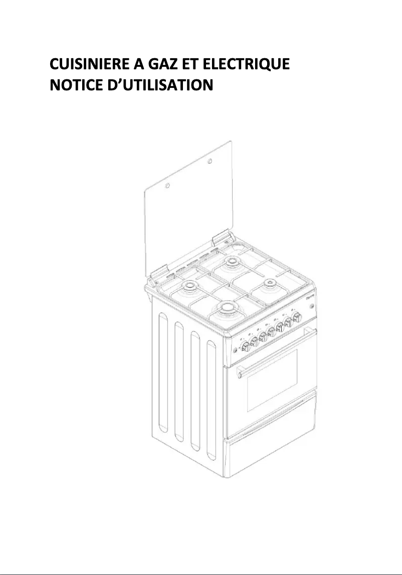 First page image of the manual for SVK6603ETX