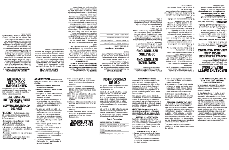 Image de la première page du manuel de l'appareil CS65G