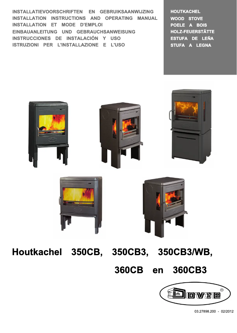 First page image of the manual for 360CB