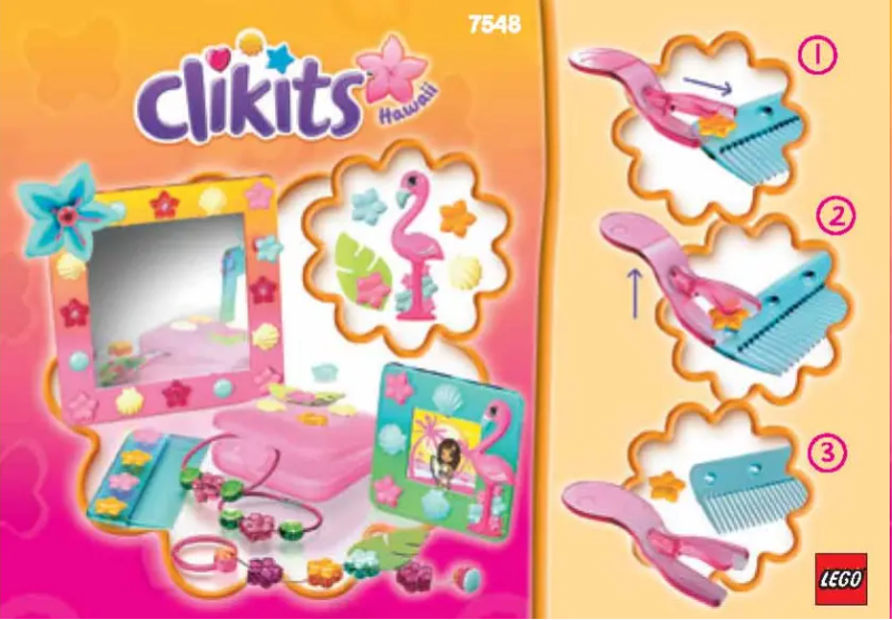 First page image of the manual for Clikits 7548