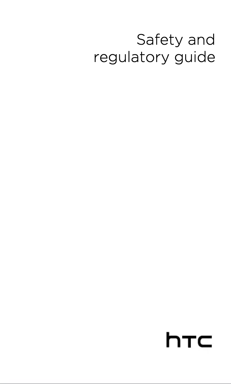 Page 1 de la notice Instructions de sécurité HTC One X9 Dual SIM