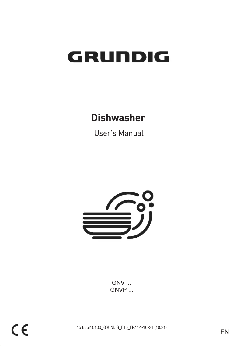 First page image of the manual for GNVP2440