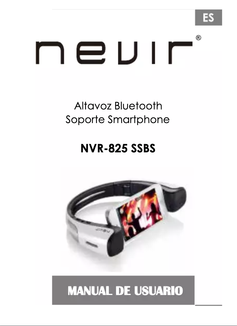 First page image of the manual for NVR-825 SSBS