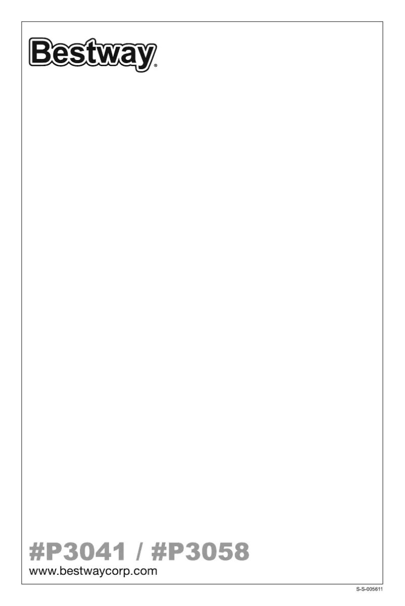 Page 1 of the manual User Manual Bestway 69003