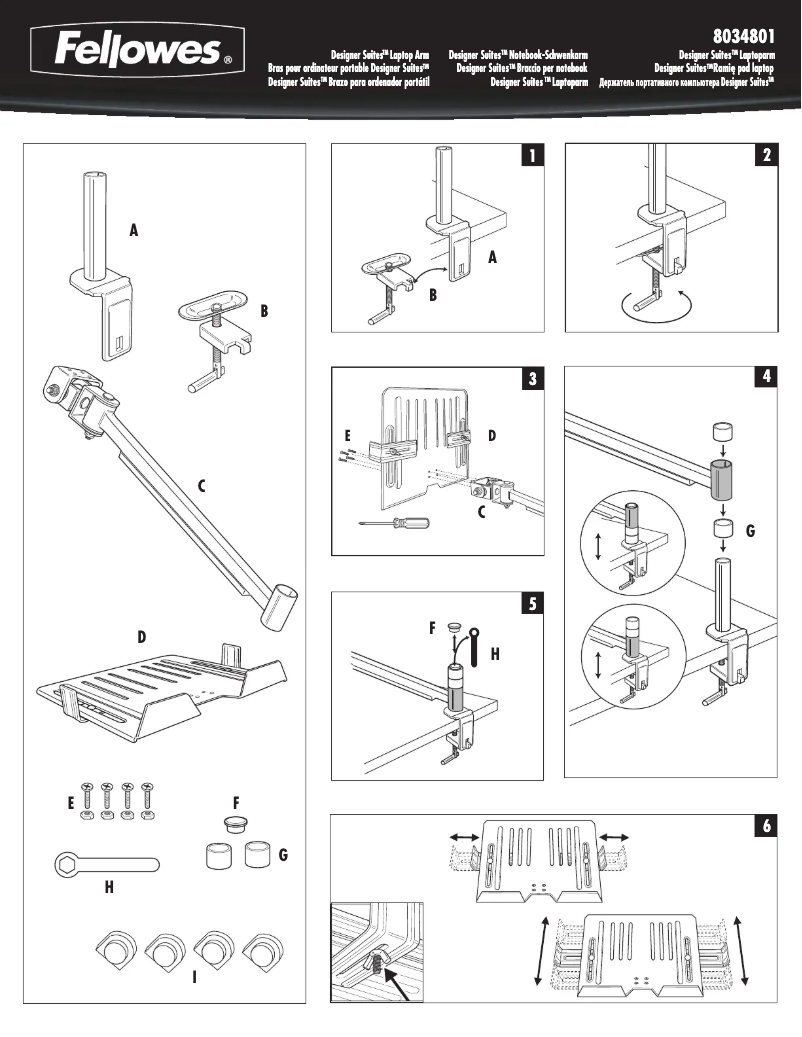 Page 1 of the manual User Manual Fellowes 8034801
