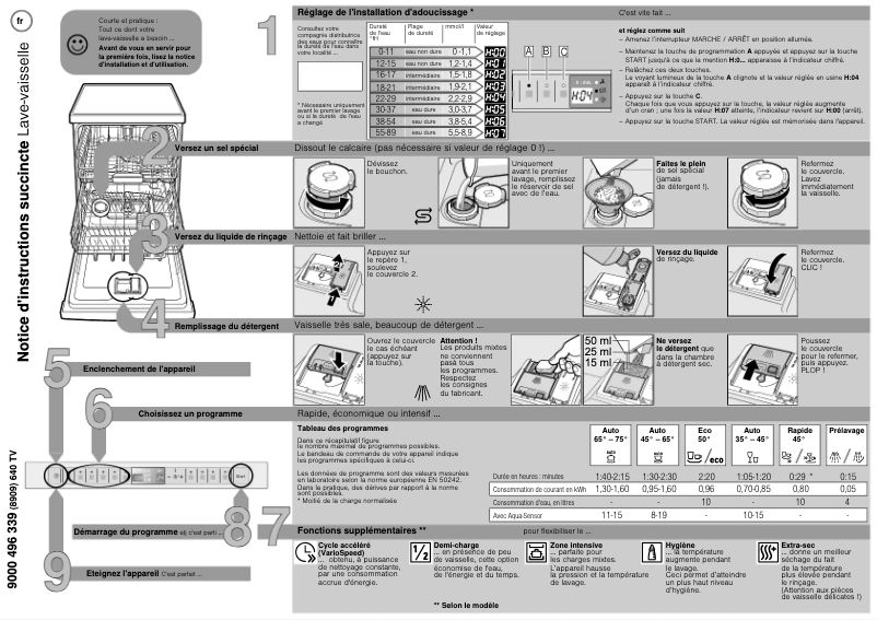 Page 1 of the manual User Manual Siemens SN56T590EP