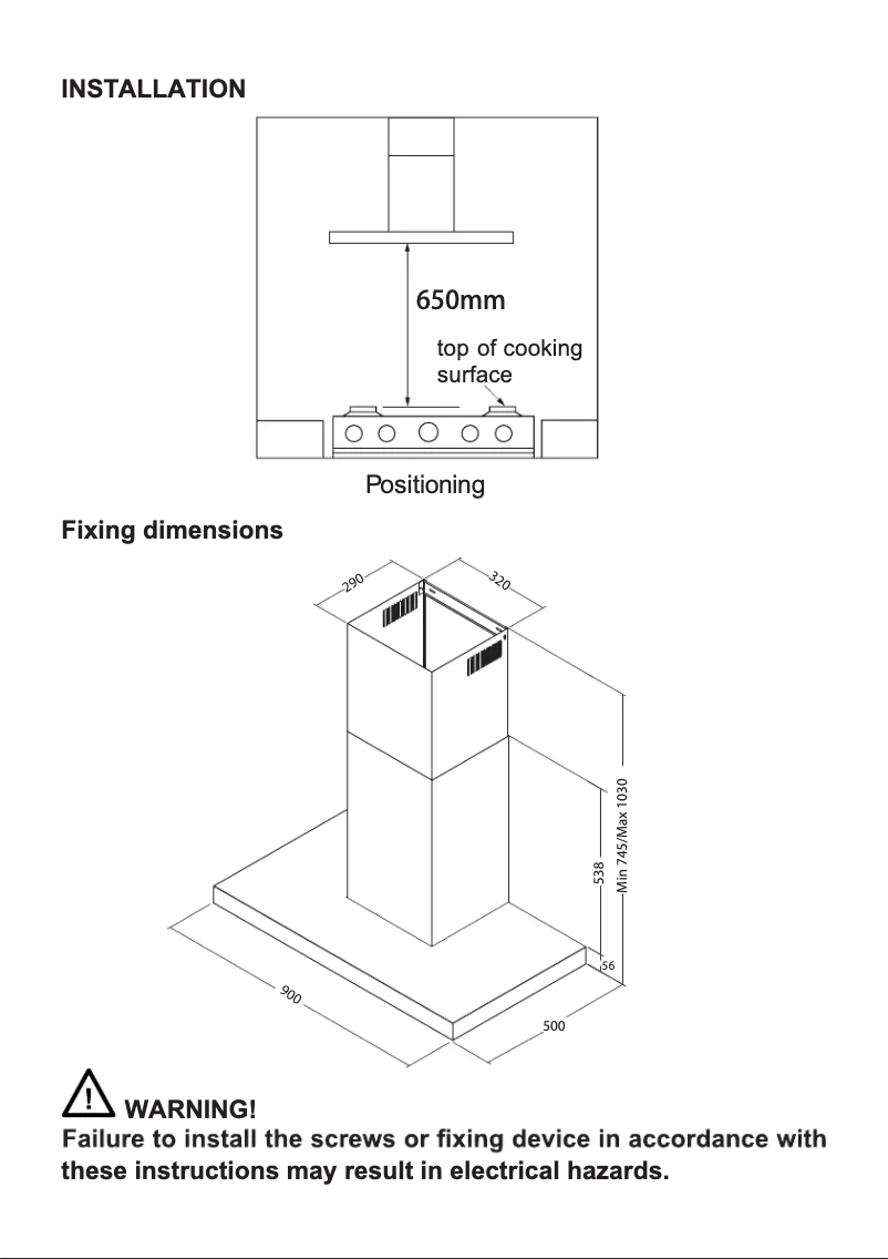 First page image of the manual for PC900SLE
