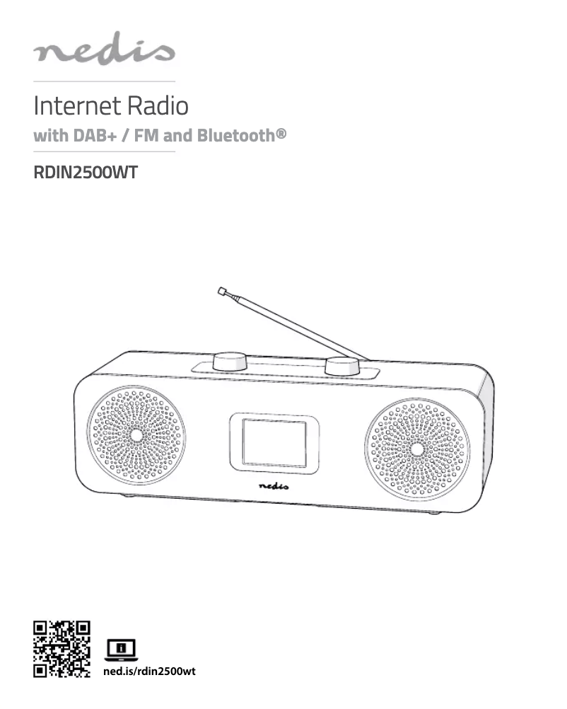 First page image of the manual for RDIN2500WT