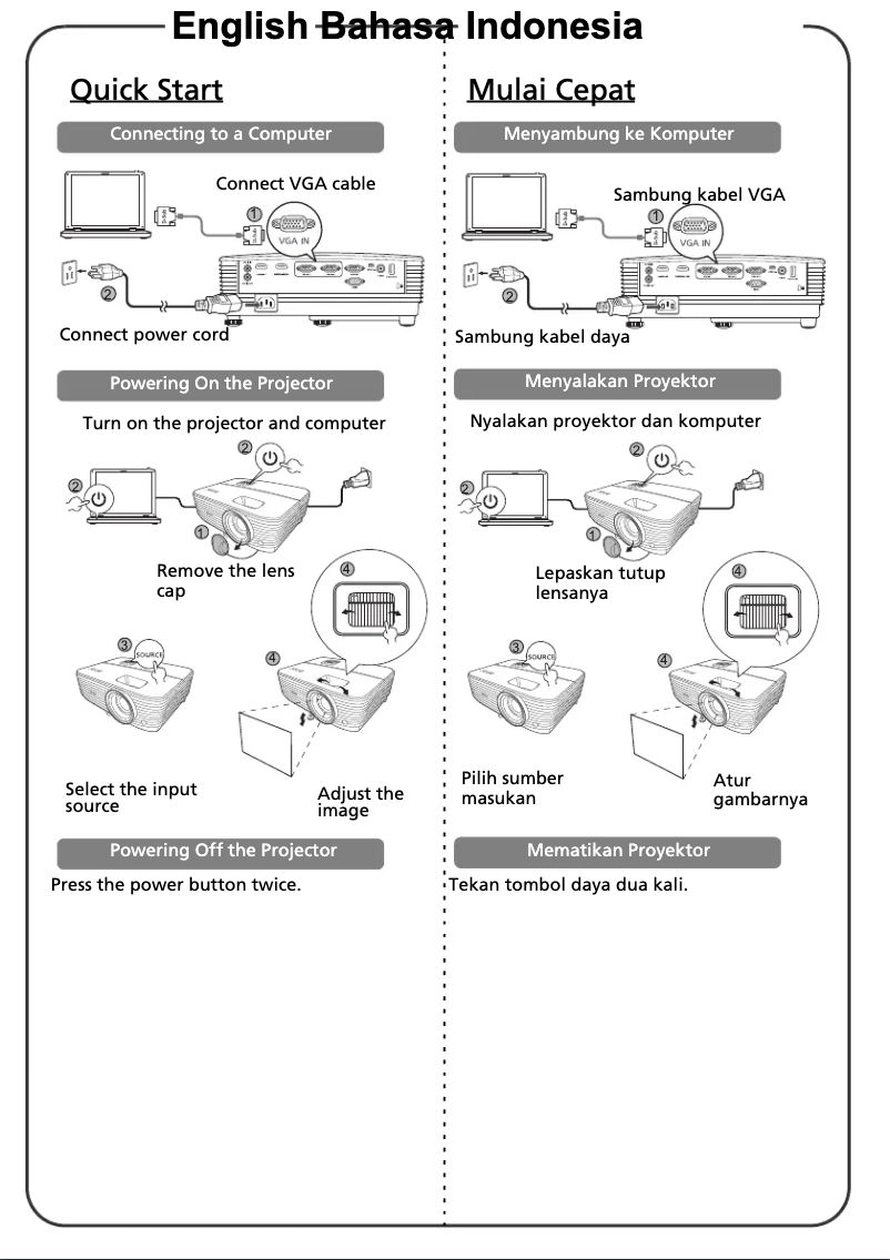 Page 1 of the manual User Manual Acer P1150