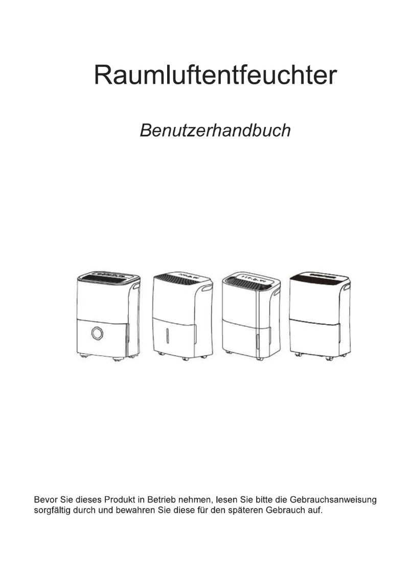 First page image of the manual for CUBE