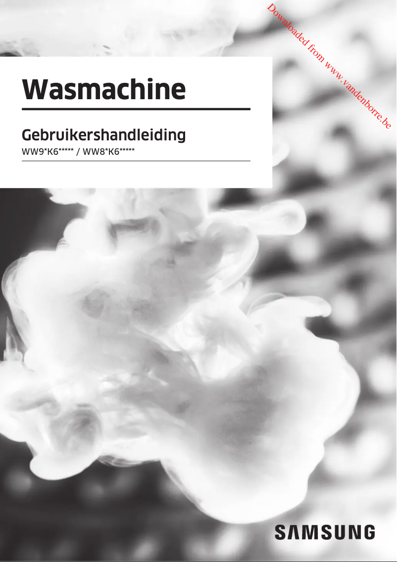 First page image of the manual for WW10T654ALH