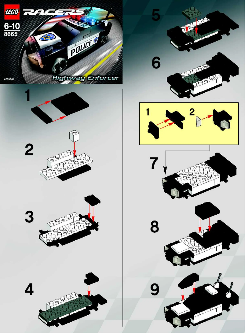 First page image of the manual for Highway Enforcer