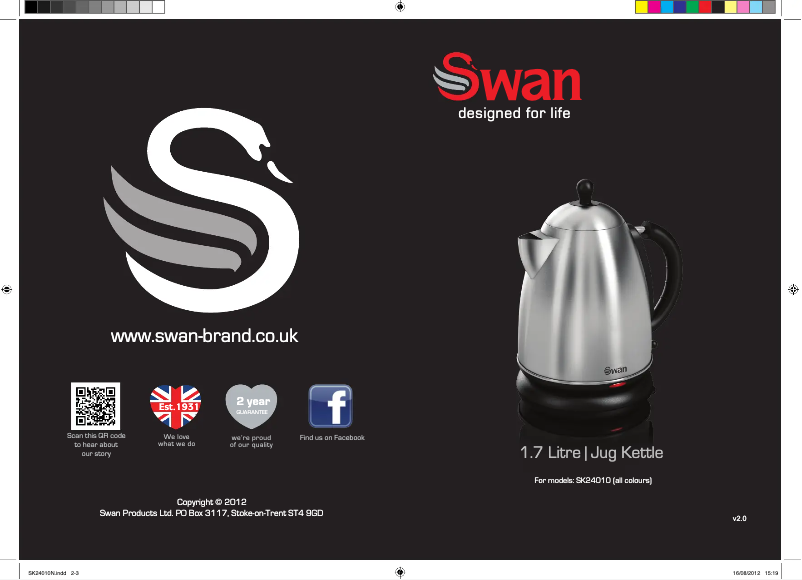 Image de la première page du manuel de l'appareil SK24010REDN