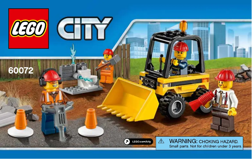 Page 1 of the manual User Manual Lego City 60072