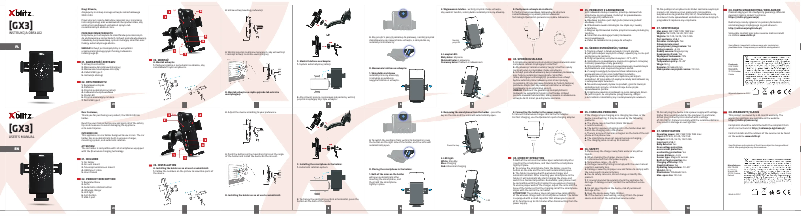 First page image of the manual for GX3