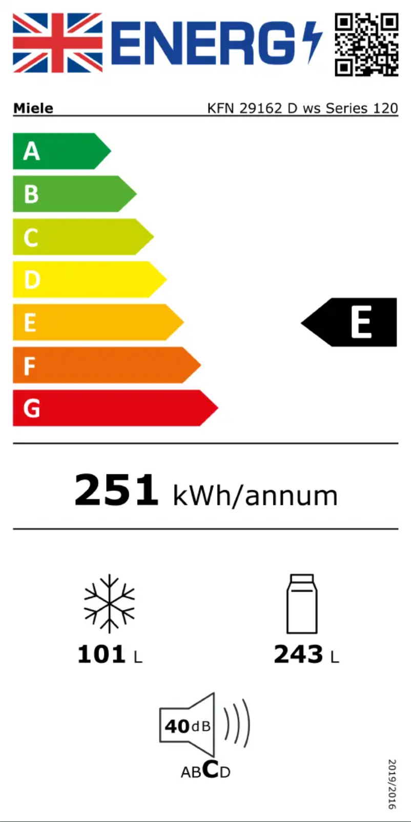 First page image of the manual for KFN 29162 D ws Series 120