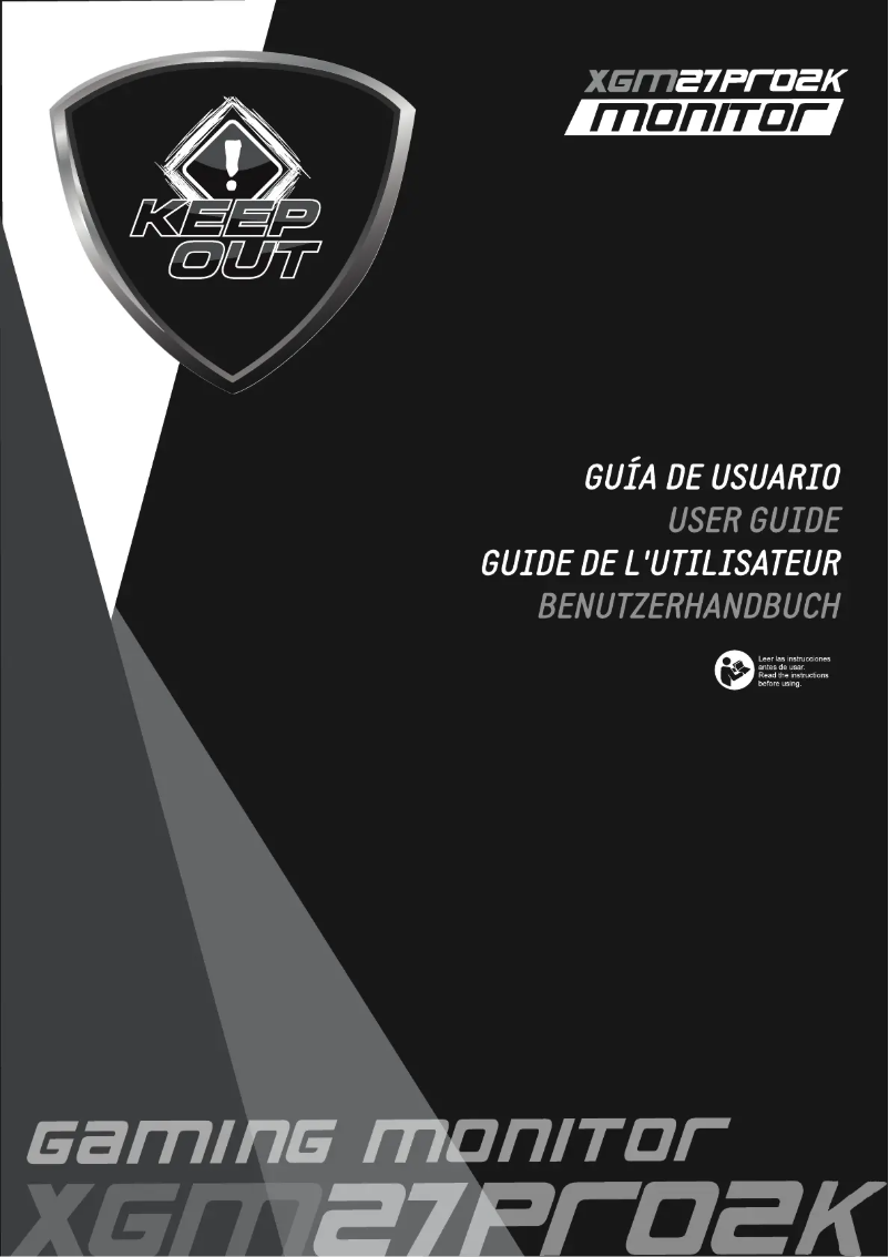 Image de la première page du manuel de l'appareil XGM27PRO2K