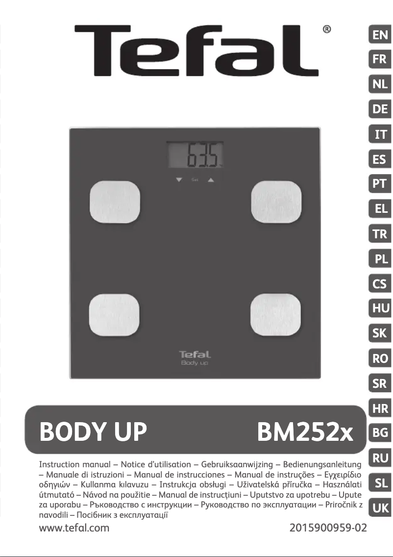 First page image of the manual for Body Up BM2520V0