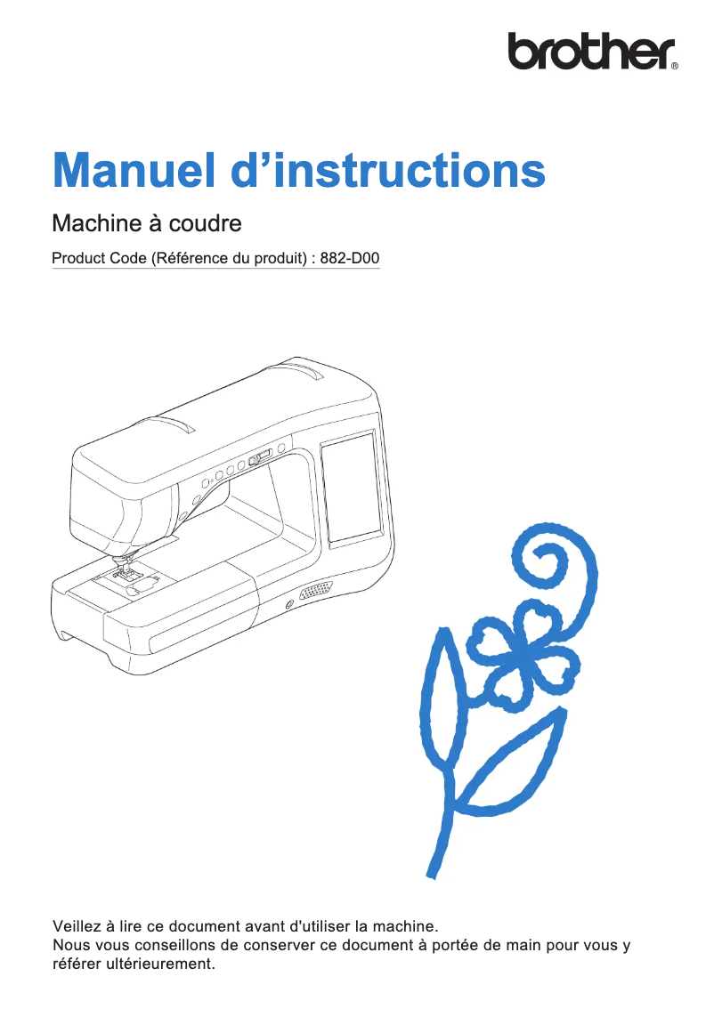 First page image of the manual for VQ3000