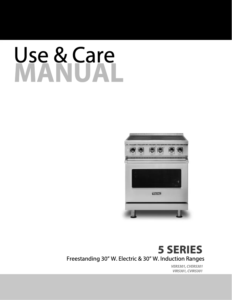 First page image of the manual for VIR5301