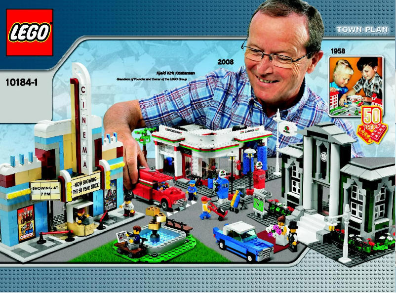 First page image of the manual for Creator Expert 10184