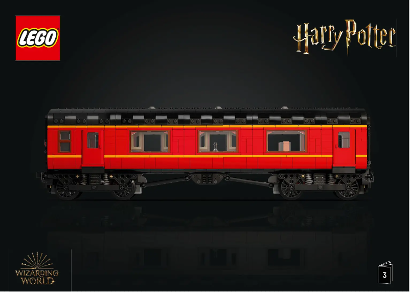First page image of the manual for Harry Potter 76405