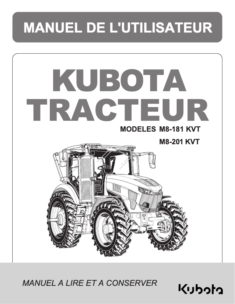 First page image of the manual for M8-181