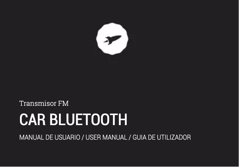 Image de la première page du manuel de l'appareil Bluetooth