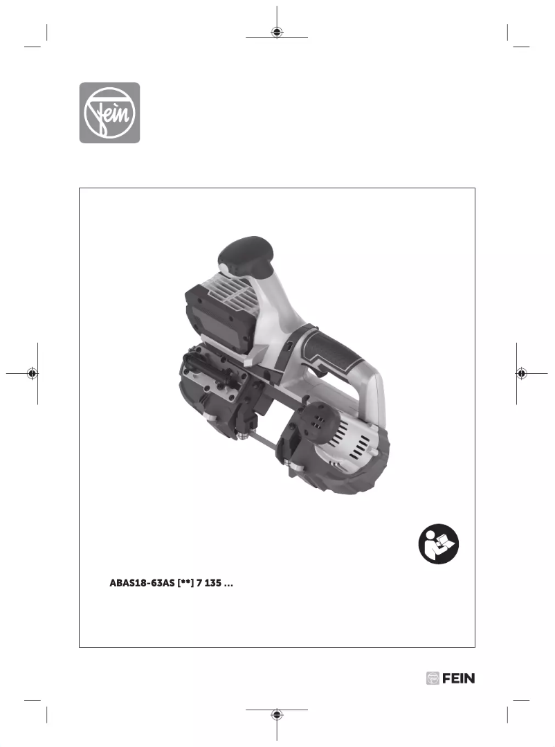 First page image of the manual for ABAS18-63AS