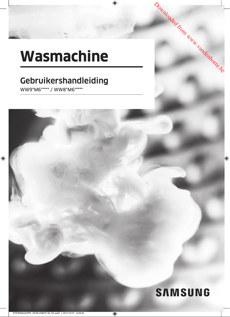 Page 1 of the manual User Manual Samsung Quick Drive WW91M6420PW