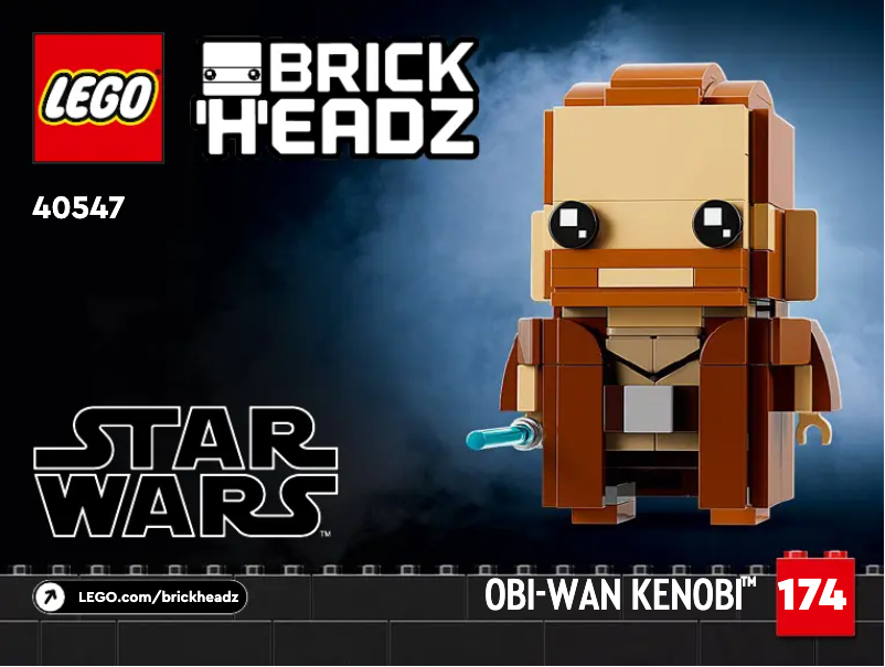 Page 1 of the manual User Manual Lego Brickheadz 40547