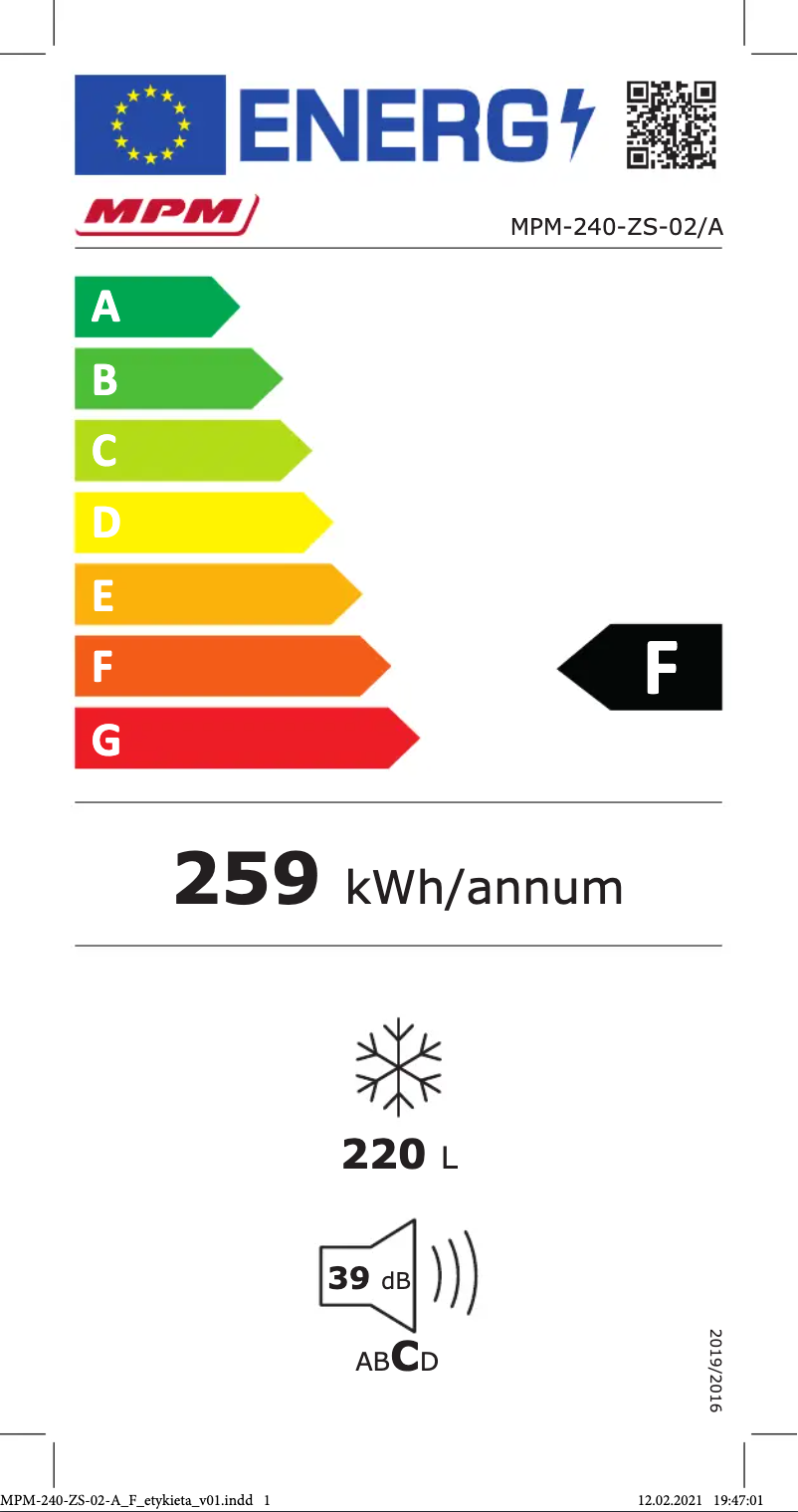Page 1 of the manual User Manual MPM MPM-240-ZS-02/A