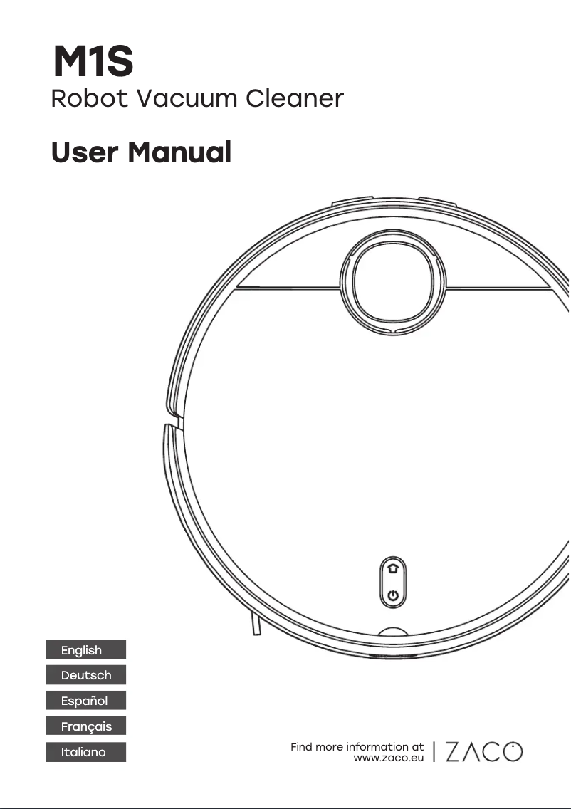 First page image of the manual for M1S
