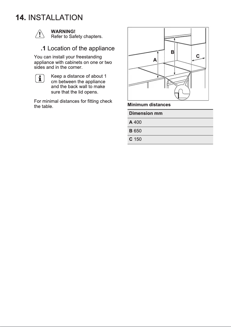 First page image of the manual for EKM51302OX