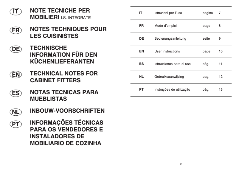 Page 1 of the manual User Manual Candy LS DSI710WUK