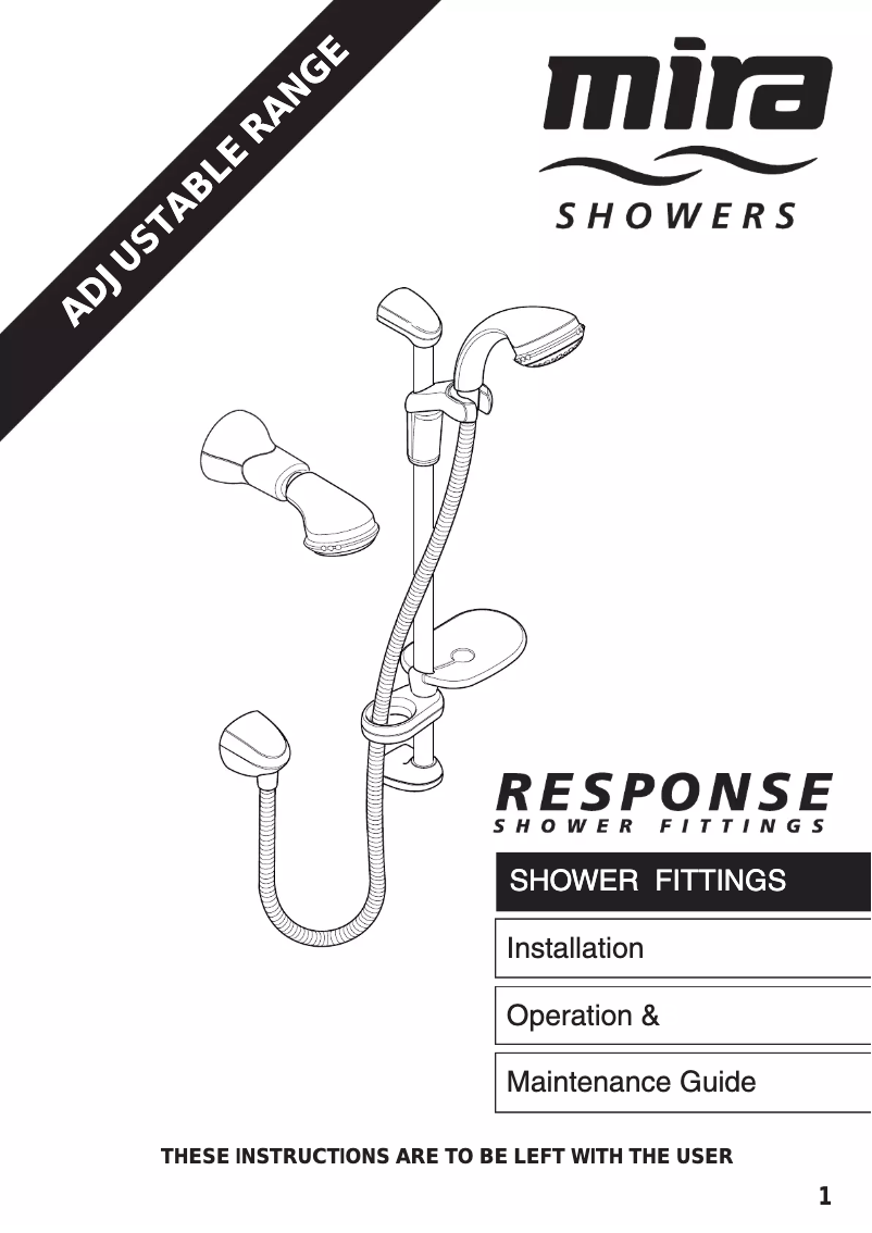 First page image of the manual for Response