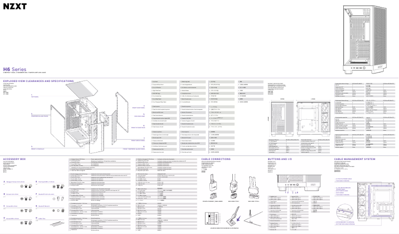 First page image of the manual for H6 Flow