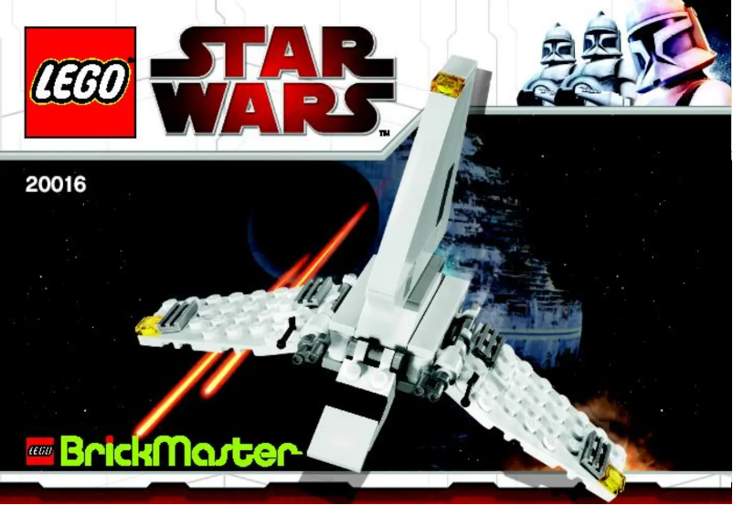 Page 1 of the manual User Manual Lego Star Wars Imperial shuttle