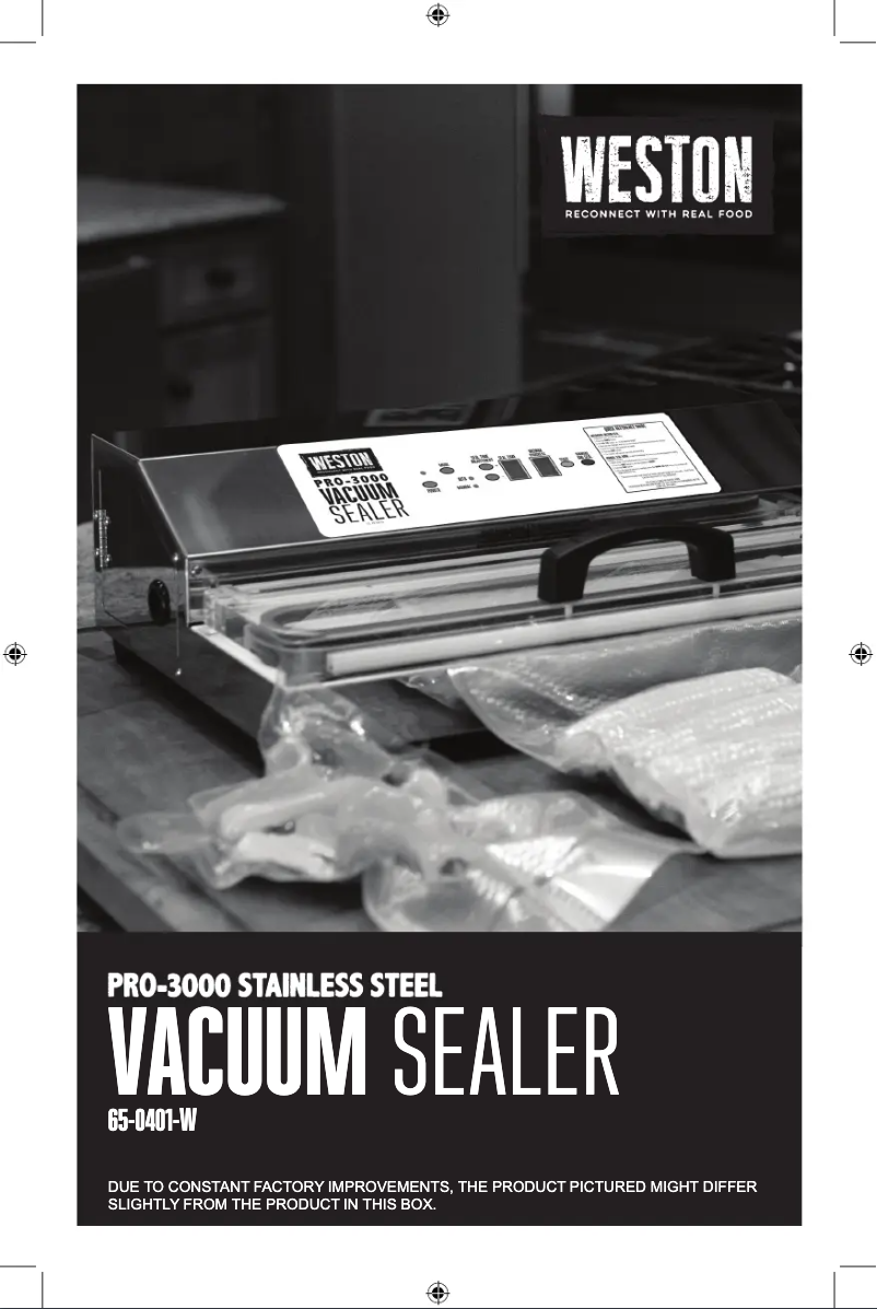 First page image of the manual for PRO-3000