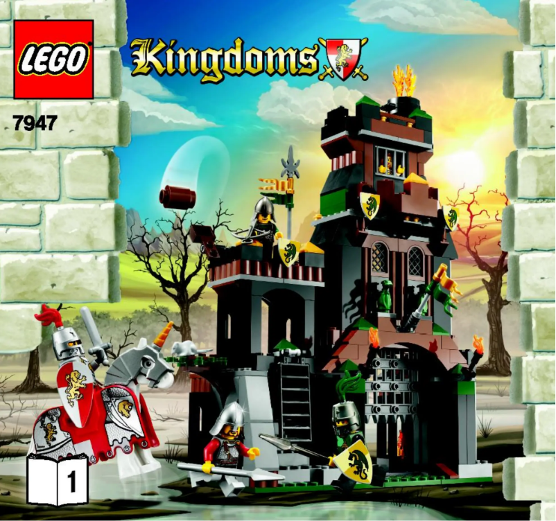First page image of the manual for Kingdoms 7947