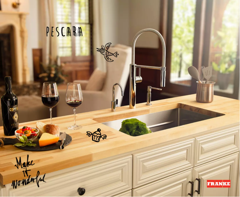 Page 1 de la notice Brochure Franke Pescara PTX110-14