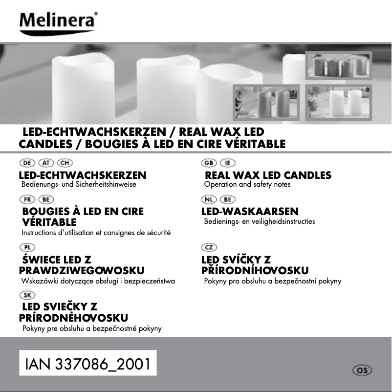 First page image of the manual for IAN 279621