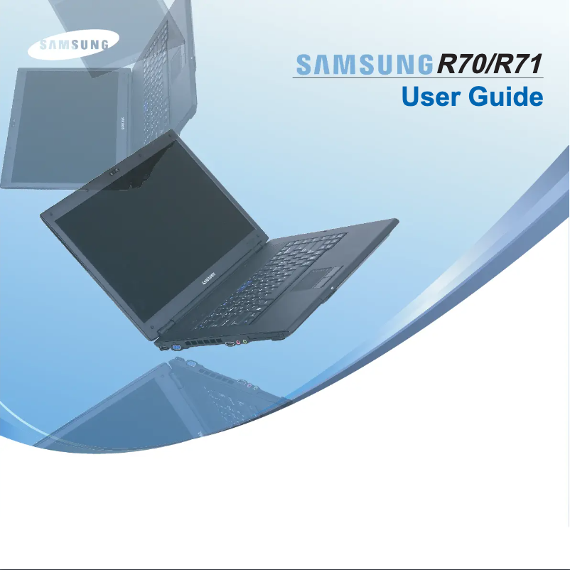 First page image of the manual for NP-R70