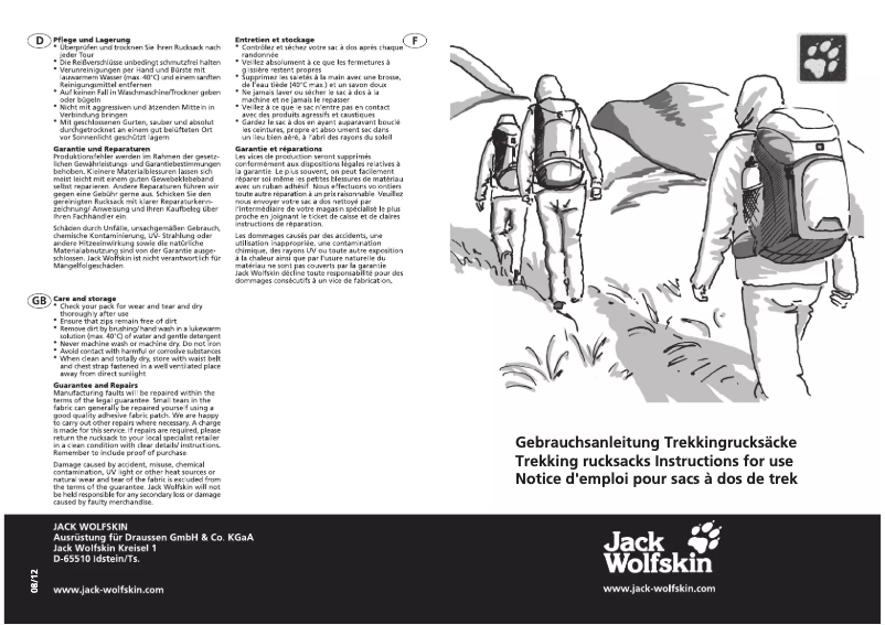 First page image of the manual for Sattelite 22