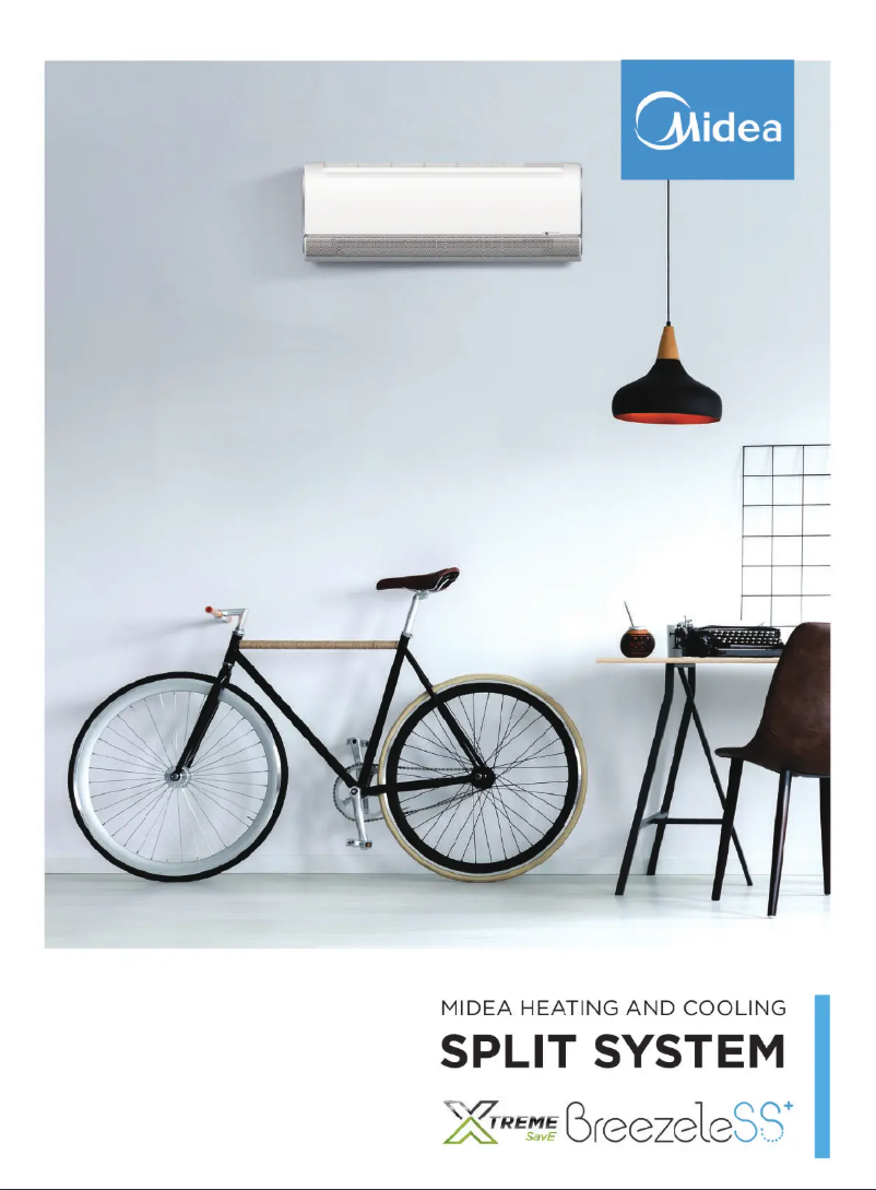 Page 1 of the manual Brochure Midea MFXS50