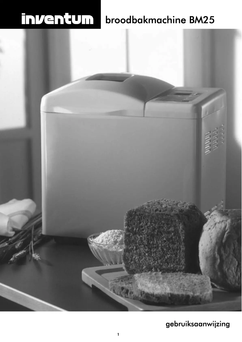 First page image of the manual for BM 25